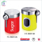 Green Color Airtight kitchen Metal Canister with Powder coating 